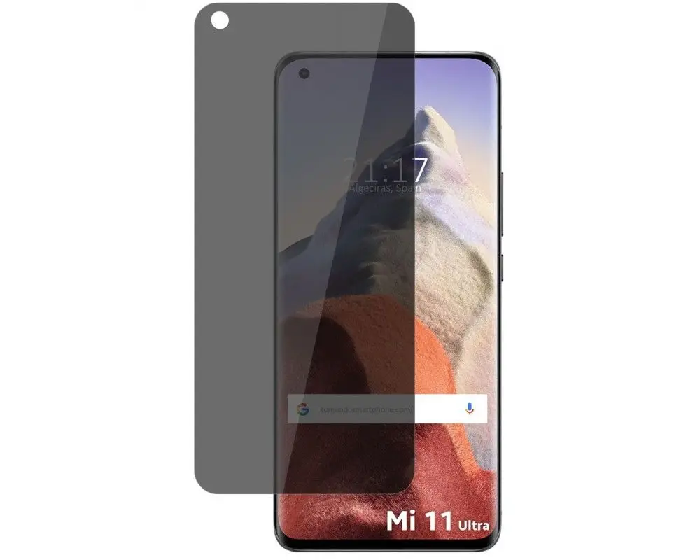 Anti-spy privacy hydrogel screen Protector for Xiaomi Mi 11 Ultra 5G