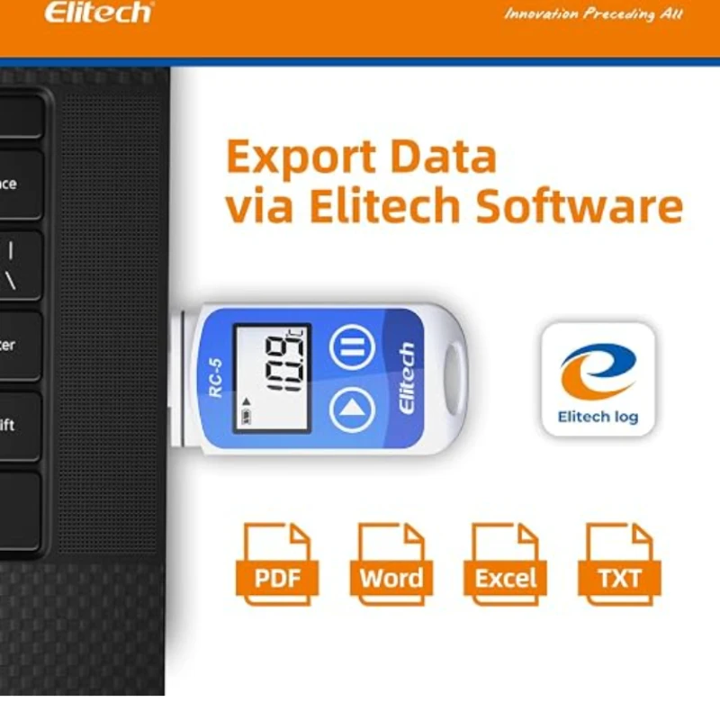 10pcs Elitech RC-5 USB Temperature Data Logger Recorder 32000 Points High Accuracy