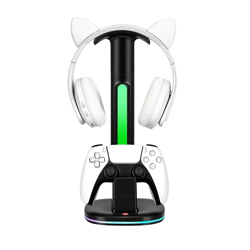 

PS5/xbox/PS4/switch PRO handle charging earphone holder RGB lantern handle holder removable