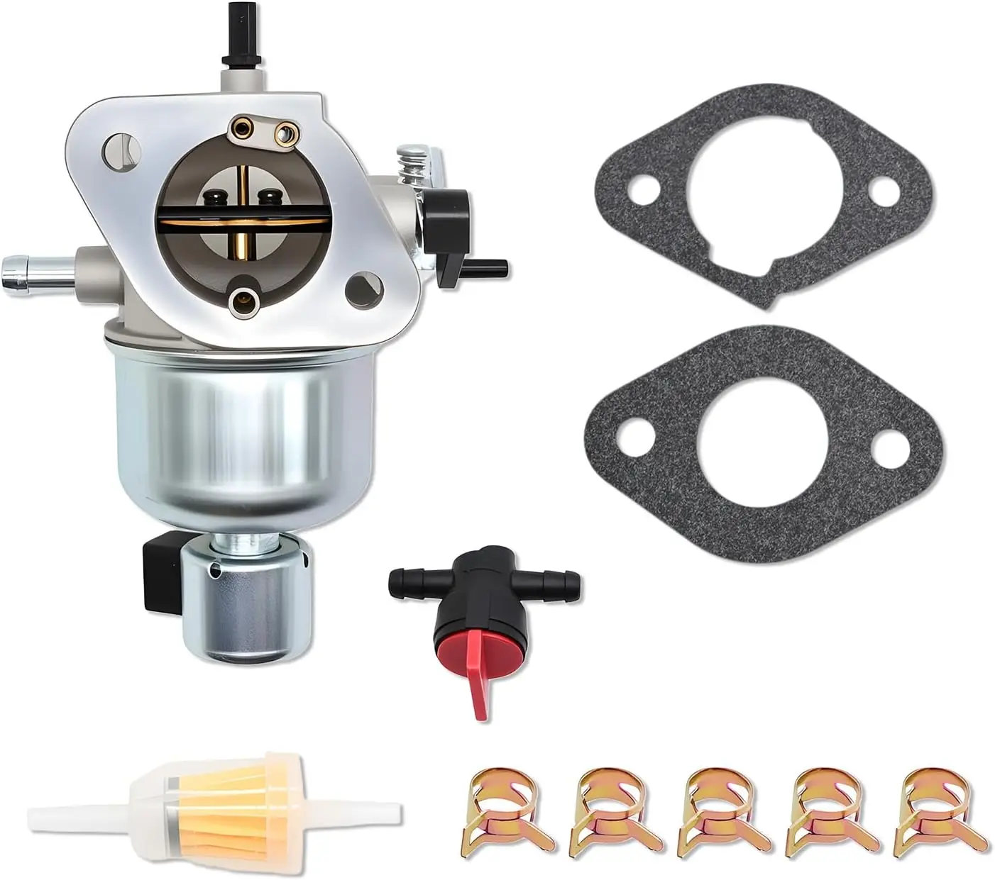 15004-0827 Carburetor with Gasket Compatible with FS600V FR600V 18.5HP Vertical Engine 15004-7053