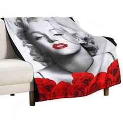 Marilyn Monroe - Love - D82 Throw Blanket Luxury Throw Blanket Decorative Sofa Blanket