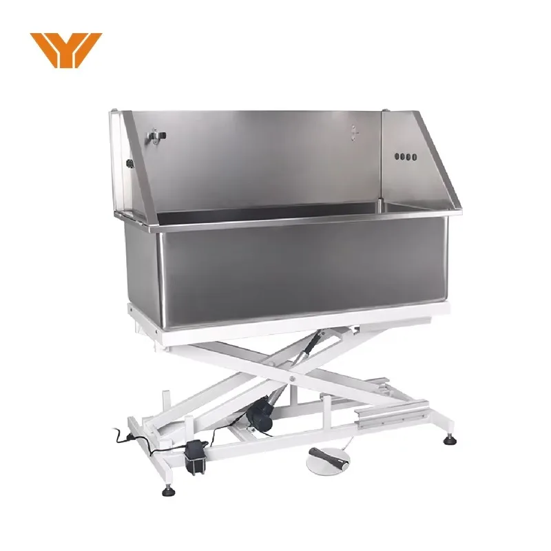 2026 Pet Dog Bath Tub Eco-Friendly Stainless Steel Modern Design High Quality Grooming Table For Dogs Cats Small Animals
