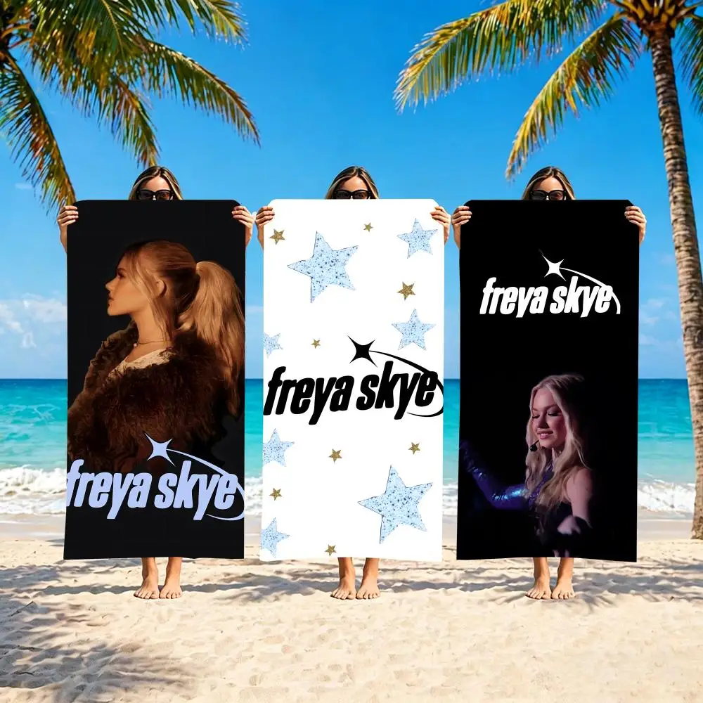 Singer Freya Skye Soft Pool Gift For Travel Gym Shower Cool Camping Quick Dry Sports Large Beach Towel
