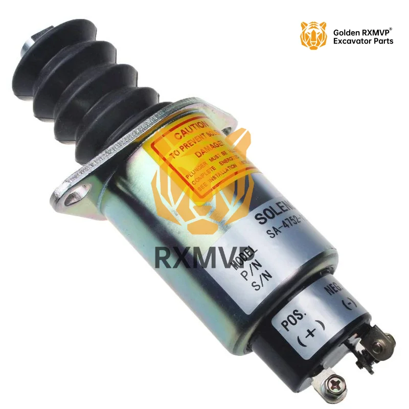 Excavator Parts For Mover Parts Fuel Shutdown Solenoid Sa-4752-12 12v 2003-12s7u1b2a For Woodward 2003