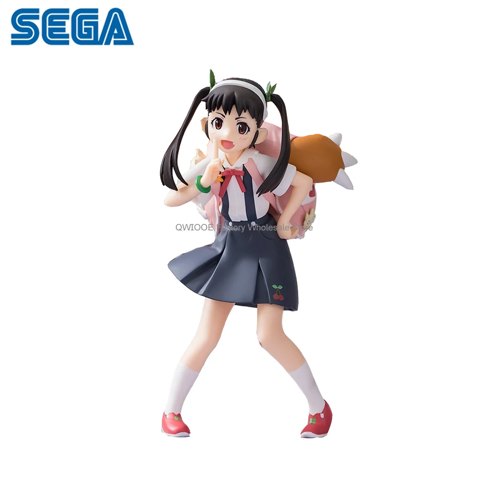 Original Genuine SEGA Zoku Owarimonogatari 17cm Hachikuji Mayoi PVC Action Figures Statue Collection Model Toy Gifts QWIOOE