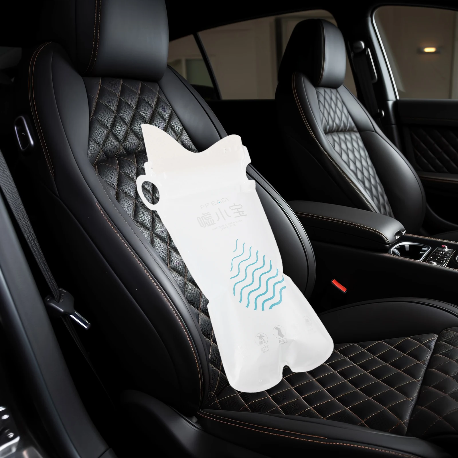 

4Pcs Disposable Urine Bags Leakproof Super Absorbent Emergency Car Travel Camping Portable Sealable Unisex Pee Bags for Outdoor