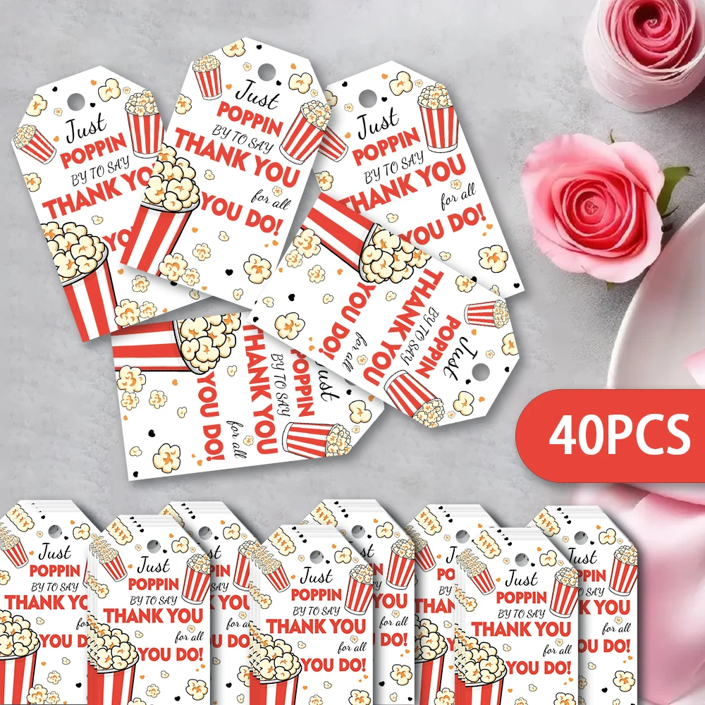 40Pcs, Popcorn Than…