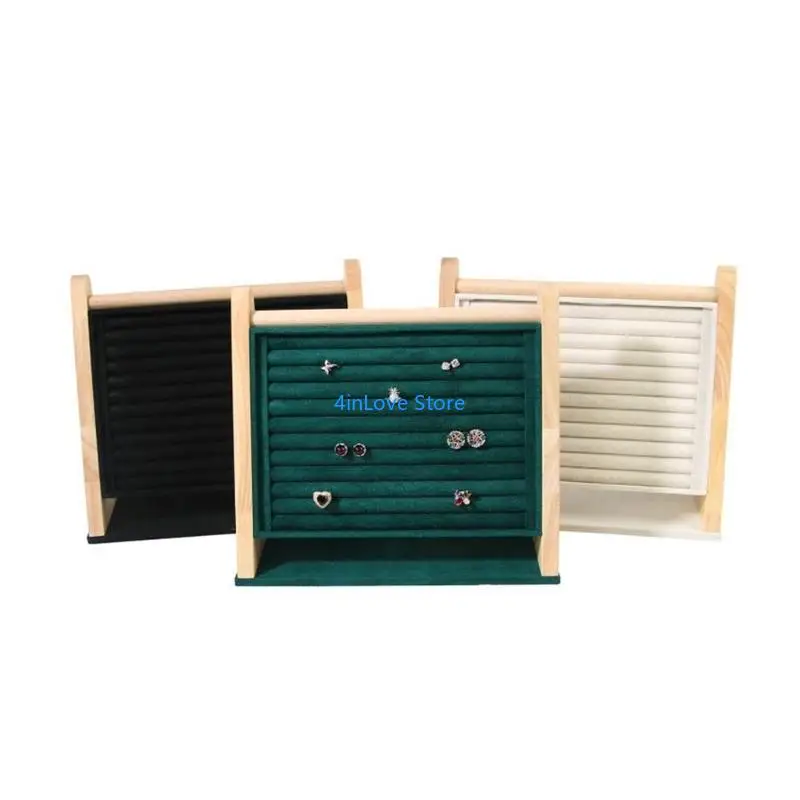 

T4MD Jewelry Display Unit Earrings and Accessories Holder for Collectors and Stores