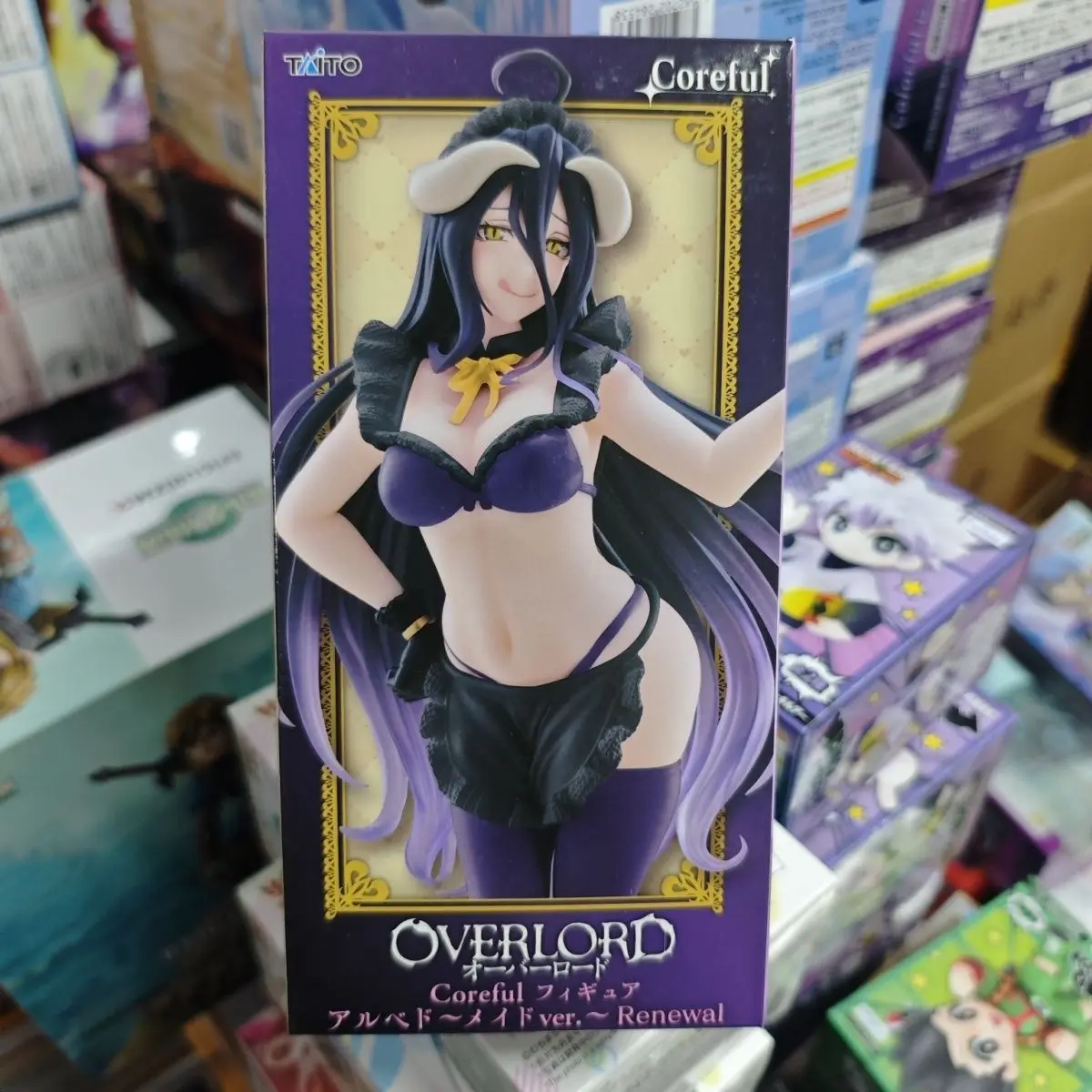 Original Bandai FuRyu BiCute Bunnies Shalltear (OVERLORD) Tolle Anime Figur Schönes Modell Ornament Geschenk Spielzeug