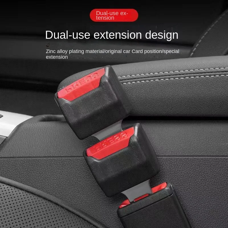 Car Seat Belt Clip Extender Auto Accessories for Alfa Romeo Mito Giulietta Brera 4C 159 GTA 147 166 156 JTD Skin Holder