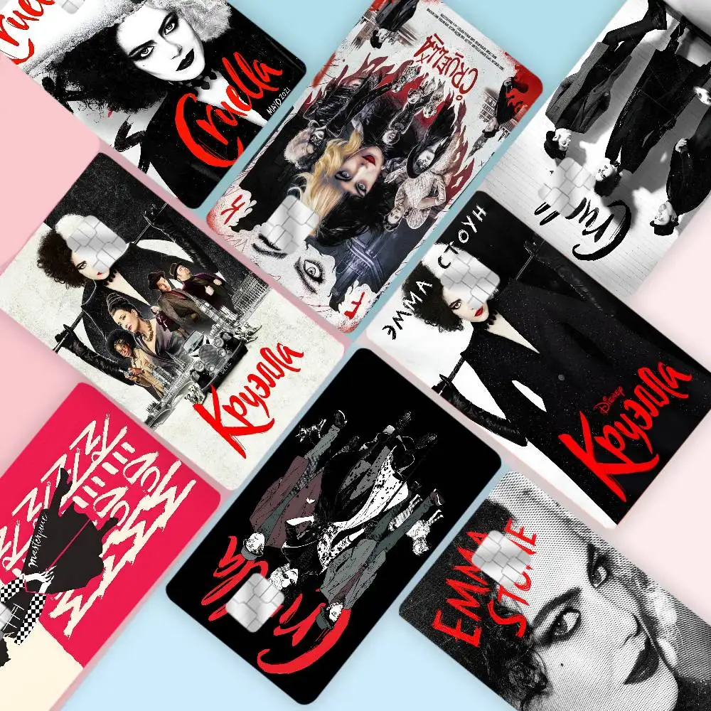 

C-Cruella 100% Hot Sale Amine Credit Debit Bank Card Bus Card Film Skin Sticker