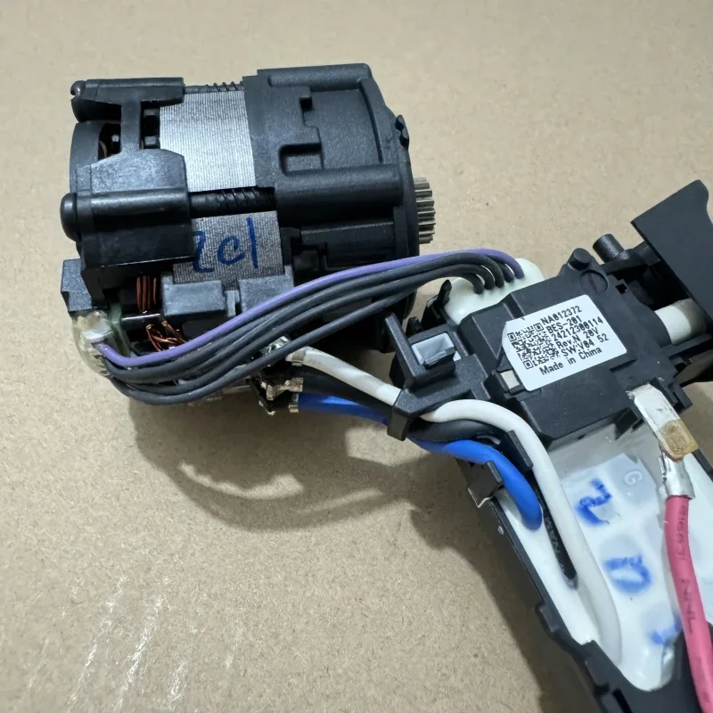 DC 20V 18 Teeth Motor and Switch Assembly N806548 N493868 N806546 for Dewalt DCD777 DCD777NT DCD777D2 DCD778 DCD777 DCD778