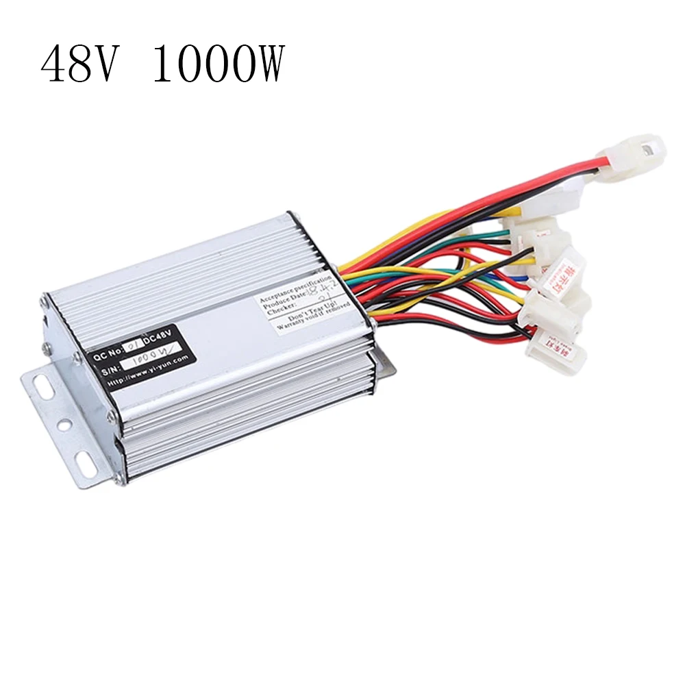 48V 1000W Motor Speed Controller Electric Bike Brush Controller 30A DC Brush Speed Controller for Electric Bicycle Parts