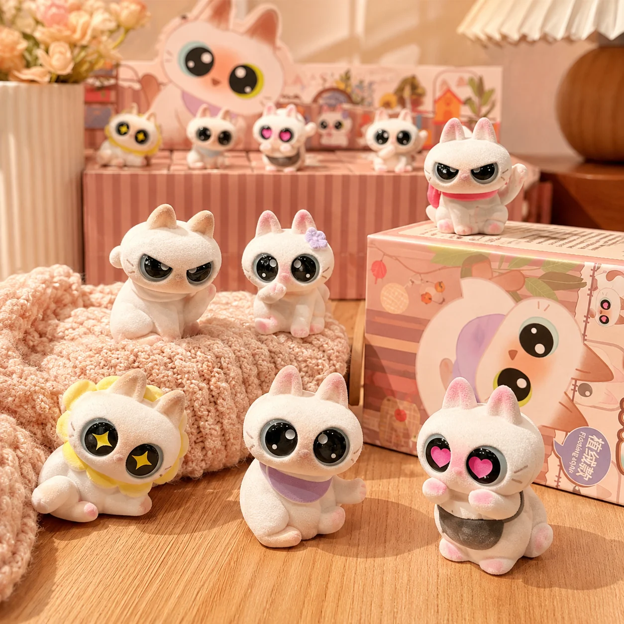 Cute Little Siamese Plush Blin - Resin Art For Kids recension och pris