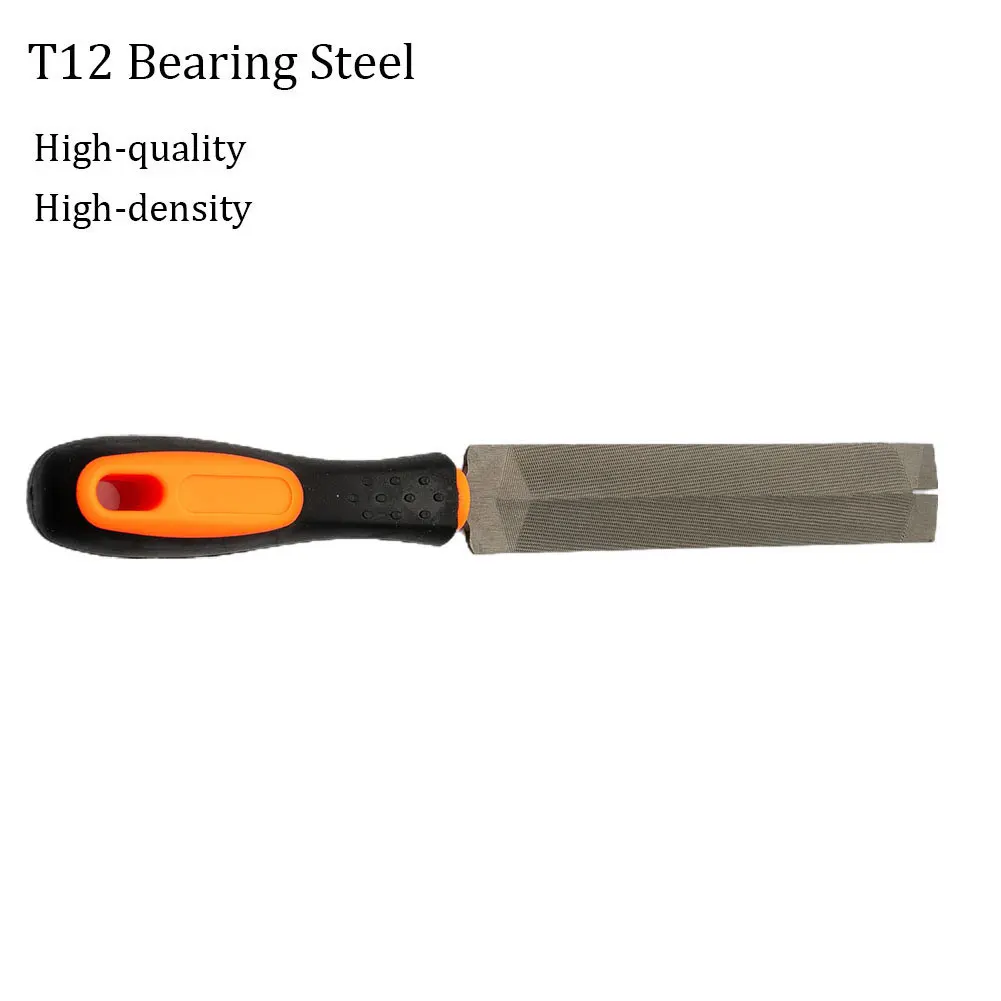 Fine-Toothed Metal Files For Metalworking Woodworking Steel Flat File Half-Round File Tools Sanding Tools Hand Operated Tools