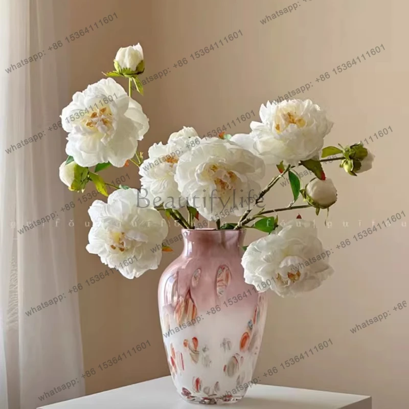 Living Room Home Decorative Vase Modern Aesthetic Luxury Kitchen Aesthetic Vases Table Nordic Wedding Centercenter Decoration