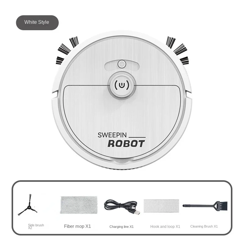 New Intelligent Sweeping Robot Fully Automatic Sweeping, Dragging, and Suction Integrated Household Vacuum Cleaner