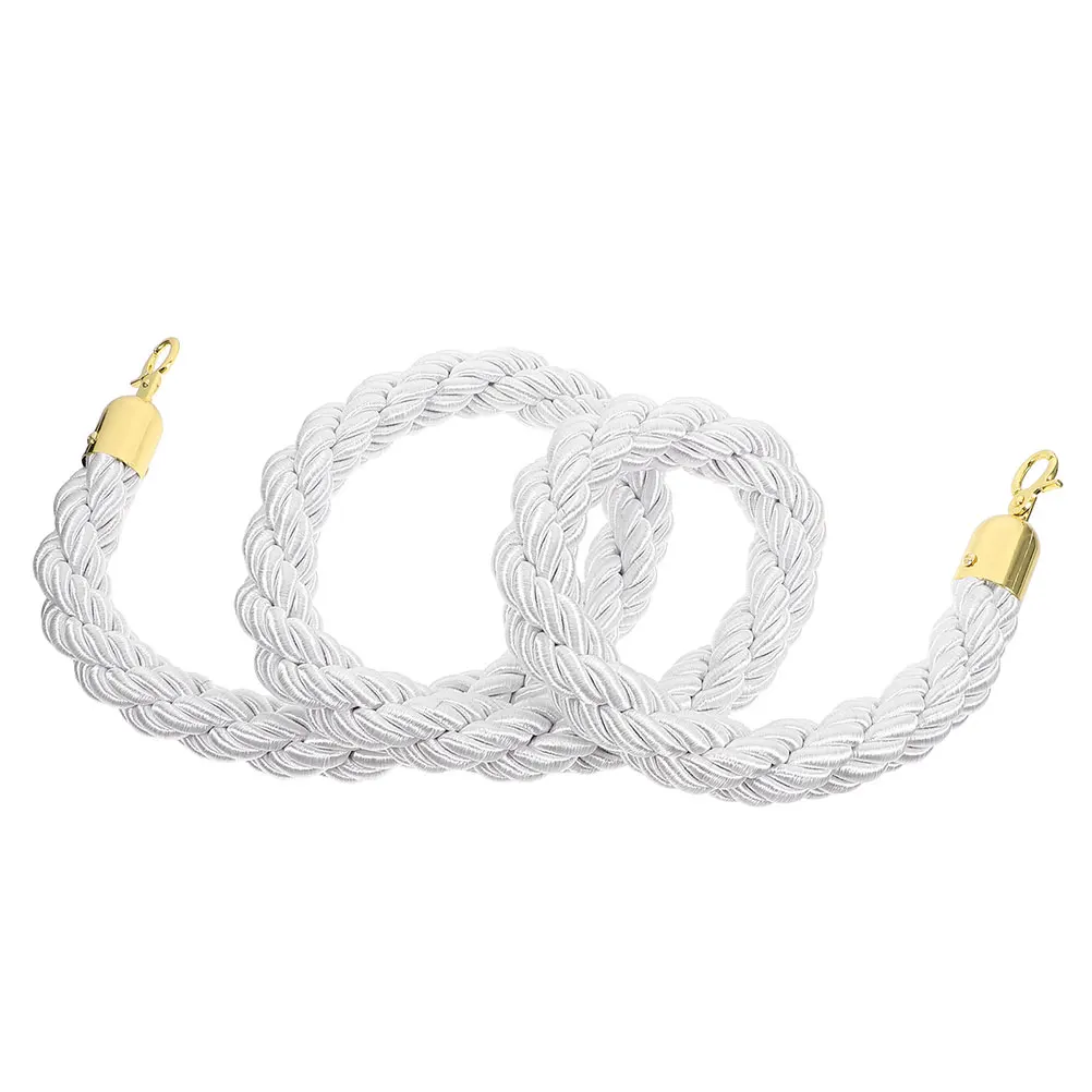 

Stanchion Barrier Braided Heavy Duty Crowd Control Durable Weather Resistant for Event Queue Management for Theater