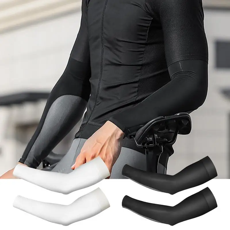 1 paio di manicotti di raffreddamento Cover donna uomo sport Running guanti di protezione solare UV per la pesca all'aperto ciclismo guida