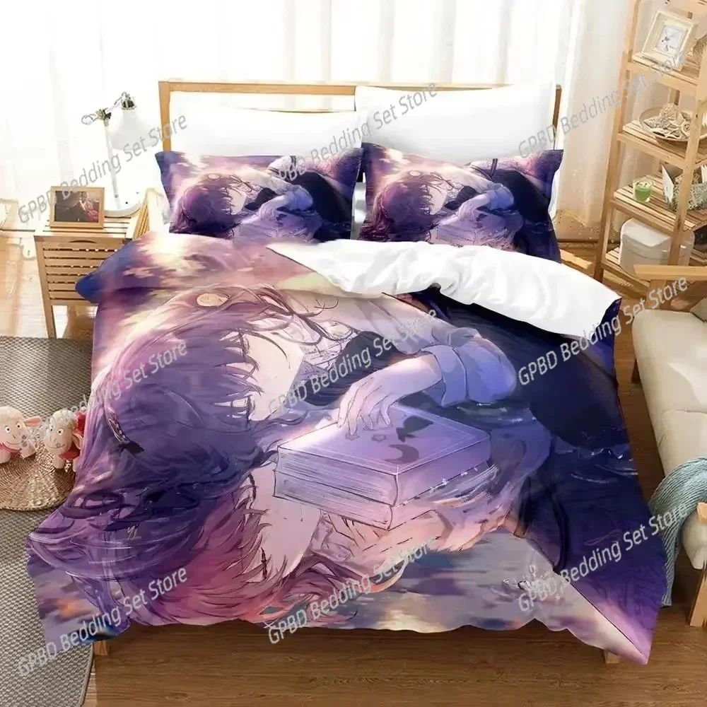 

3D Print Anime Project SEKAI Hoshino Ichika Comfortable Duvet Quilt Cover Pillowcase Bedding Set Bedroom Decoration Home Textile