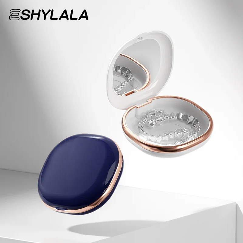 1Pcs Braces Case Dental Retainer Box Case Magnetic Aligner Mouth Guard Container For Teeth Travel False Denture Boxes