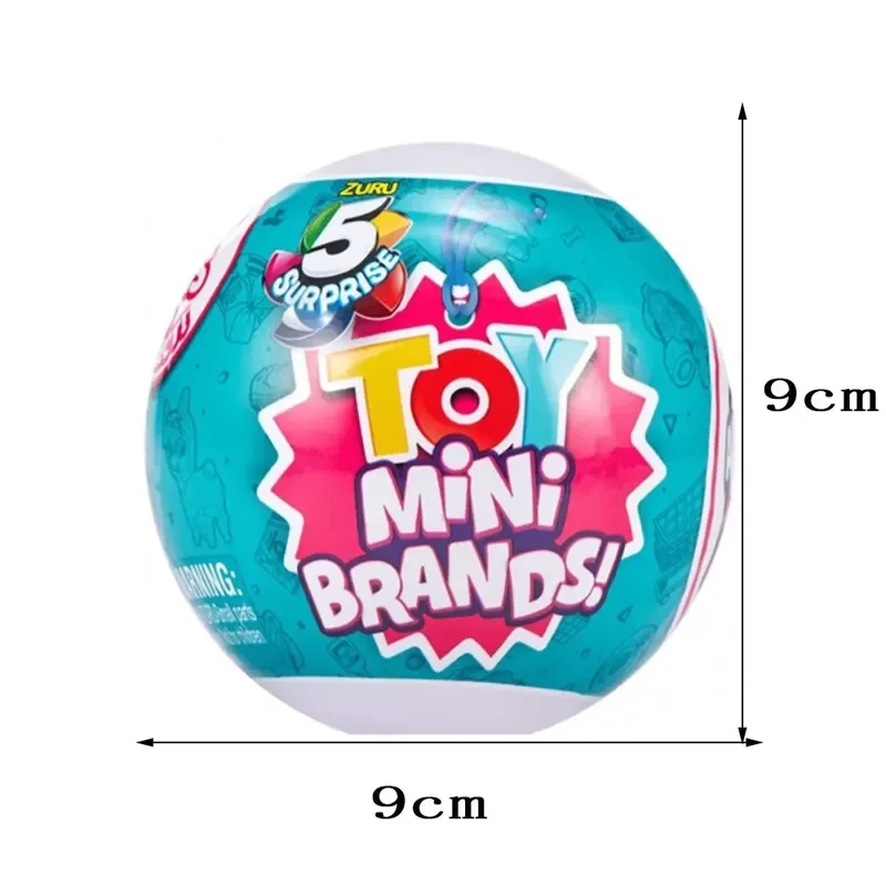 

Zuru 5 Surprise Toy Mini Brands Blind Balls Series 2 3 Mini Collectible Toys Featuring Disney Hello Kitty Baby Shark For Kids