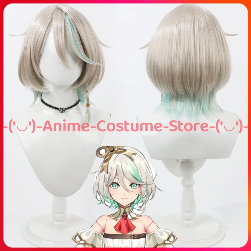

VTuber Cecilia Immergreen парик для косплея аниме игровой персонаж Хэллоуин карнавальный костюм для вечеринки парики термостойкие синтетические волосы
