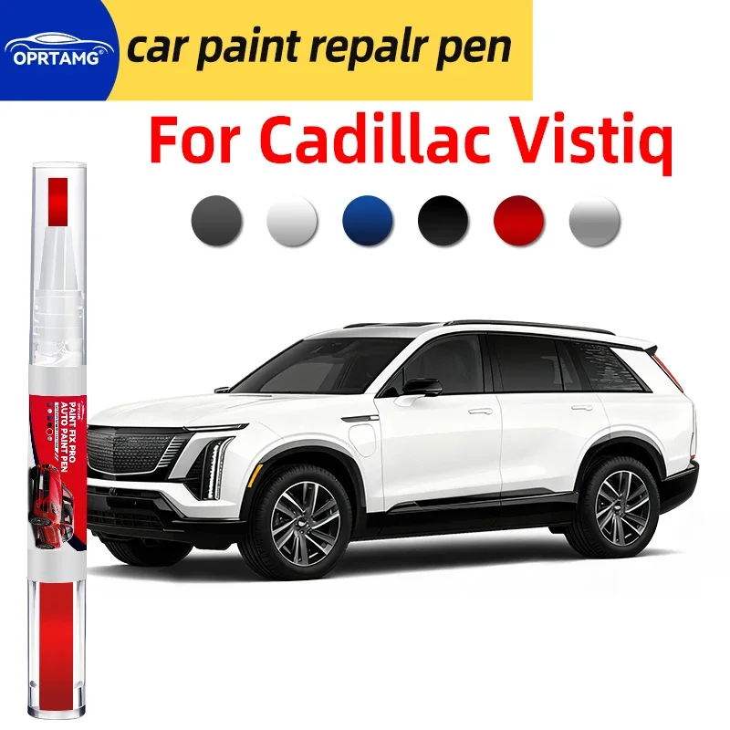 Caneta de reparo de pintura de carro, para cadillac vistiq, reparo de arranhões, spray preto, ferramentas de pintura de carro, acessórios, gadgets, au