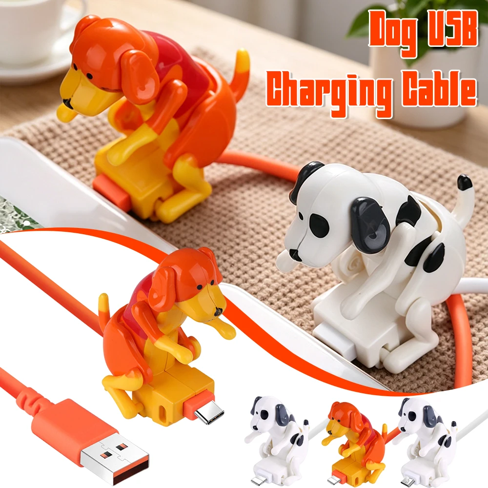 Funny Funny Dog Fast Charger Cable Data Cable For Phone Android Type-C Mobile Phone Charging Data Line Prank Gifts Phone Accessories ﻿ - Aliexpress Deal