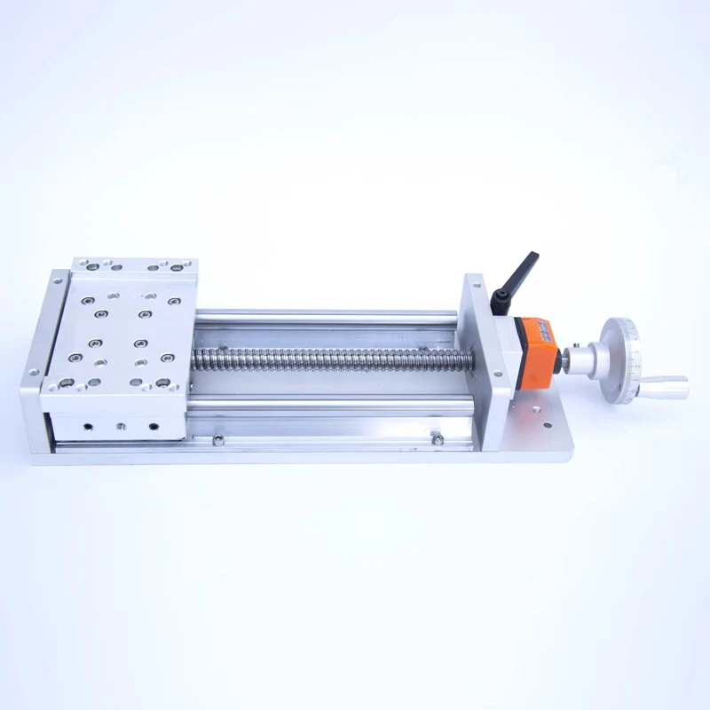 High-Precision XY Axis Cross Slide Module  Handwheel Control Displacement Sensor & Machine Tool Digital Display