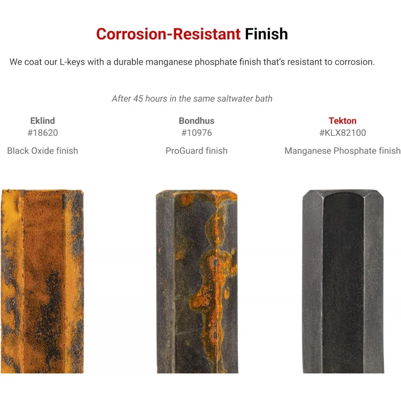 L sextavado de extremidade plana de 3/32 polegadas- |   KLX12094