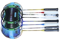2 Pcs High-Elastic Carbon Fiber Bionic Elements Badminton Racket 28Lbs High-Quality Ultracore U10 Badminton Racquet