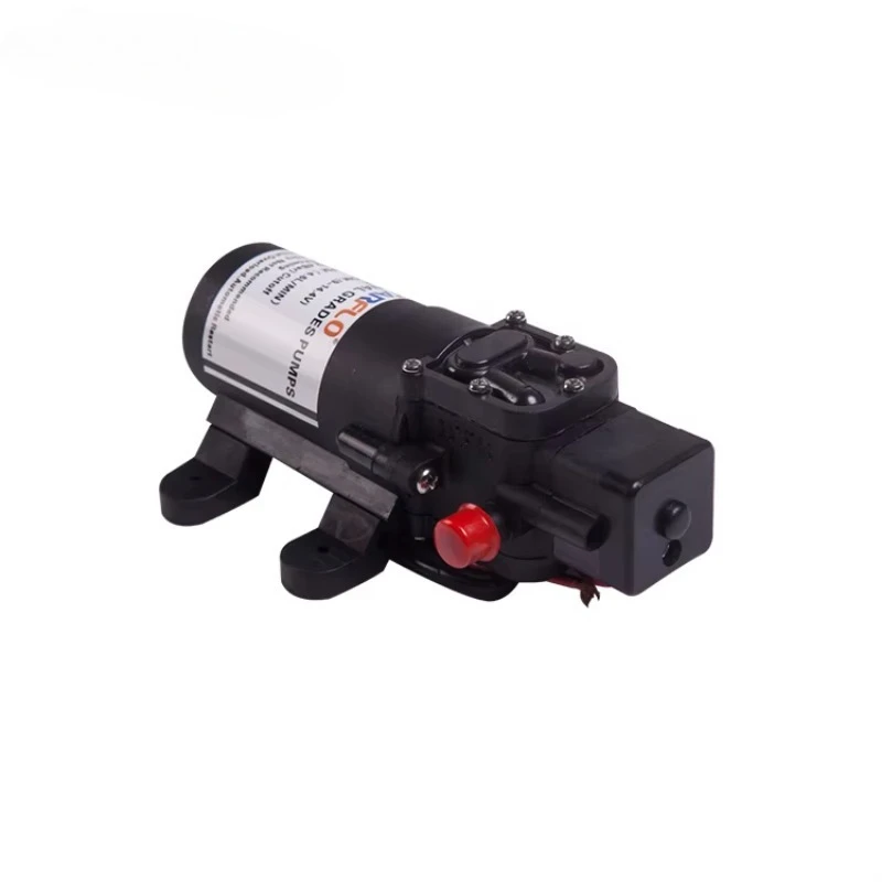 

FLO-2202A 12V DC 80PSI 4.0LPM Diaphragm Water Pump Self Priming Pressure Switch Sprayer Pump10 inserts per box.