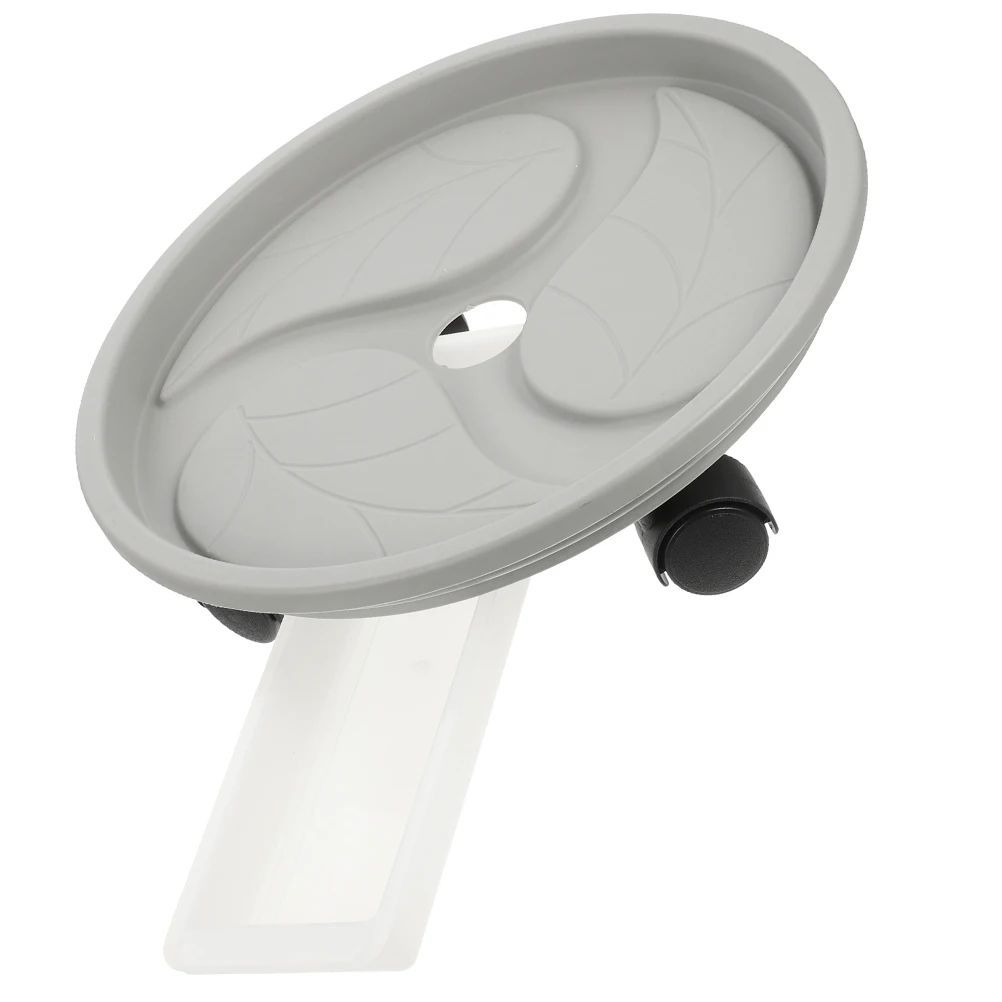 Vassoio per vaso da fiori per spostare piante in vaso Supporto rotondo in plastica Diametro 30 cm Contenitore per acqua Forte capacità di carico Fioriera rotolante