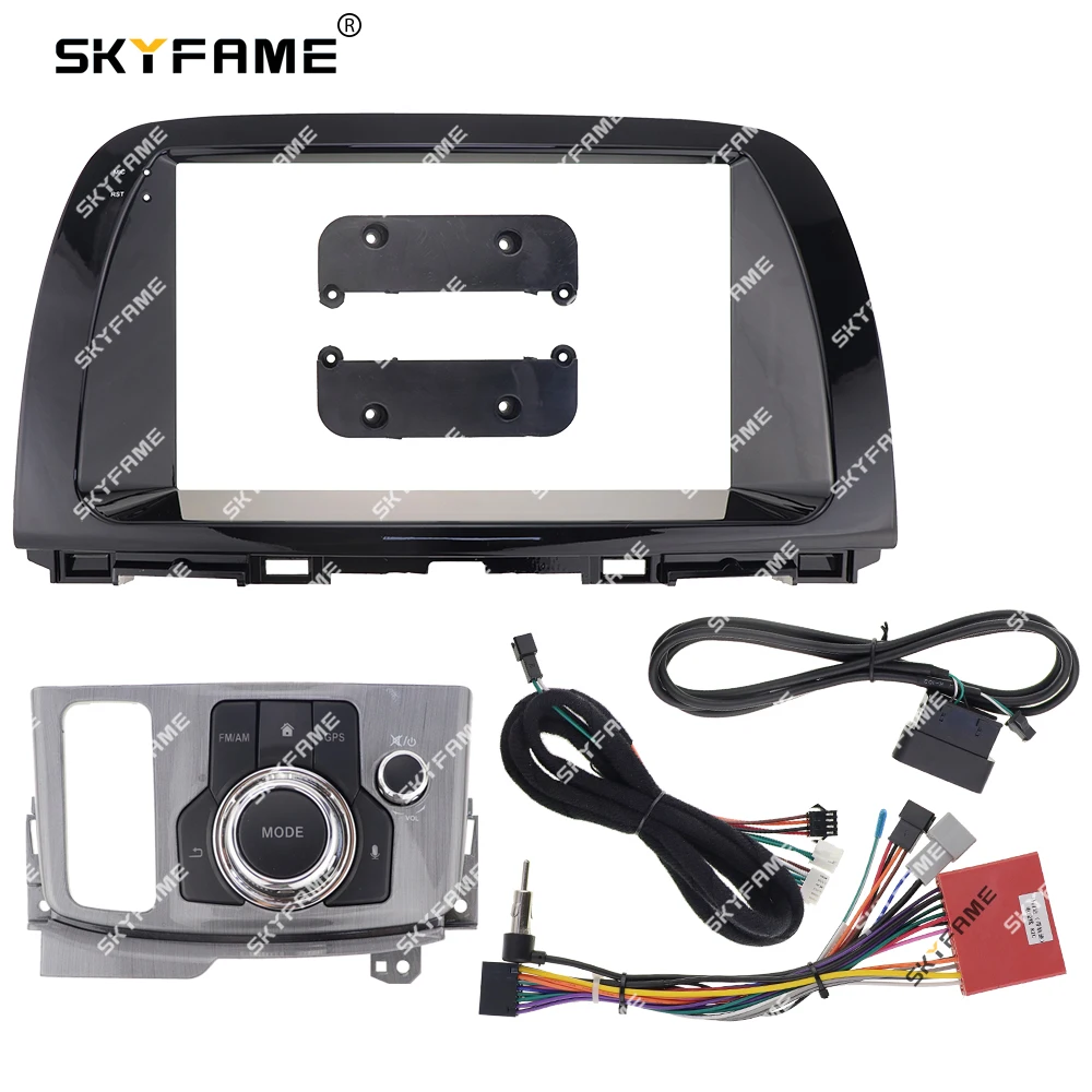 SKYFAME إطار السيارة فآسيا محول Canbus صندوق فك أندرويد راديو داش تركيب لوحة عدة لمازدا CX-5 CX5