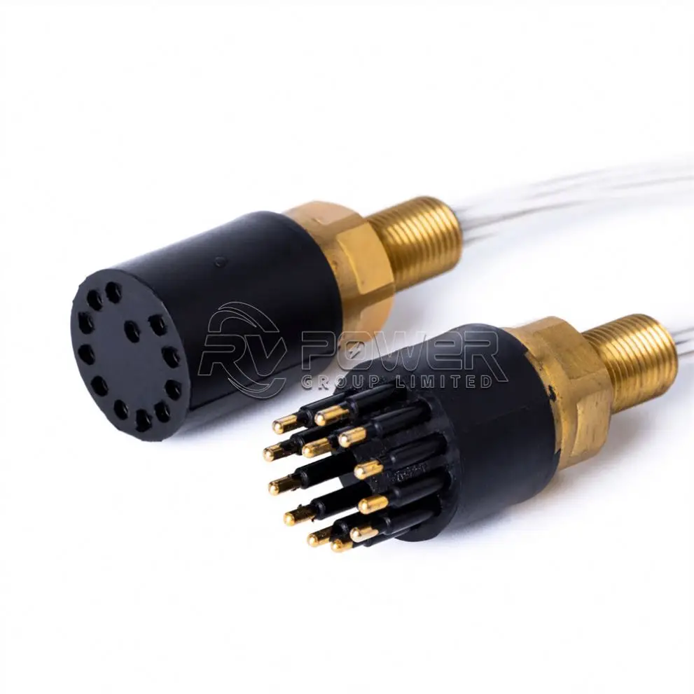 Ip69 6-pin MCBH 6F MCIL 6M Waterproof Connector Rubber Molded Connector Deepwater Underwater Pluggable Connectors