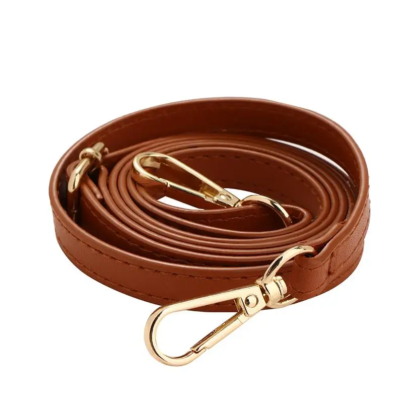 Adjustable PU Leather Bag Strap, Long Replacement