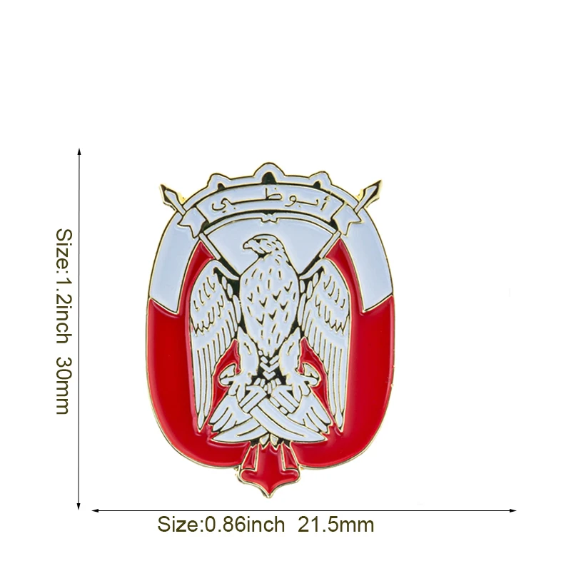 Katar-Flagge Metall-Anstecknadel Flaggen-Pin Abzeichen