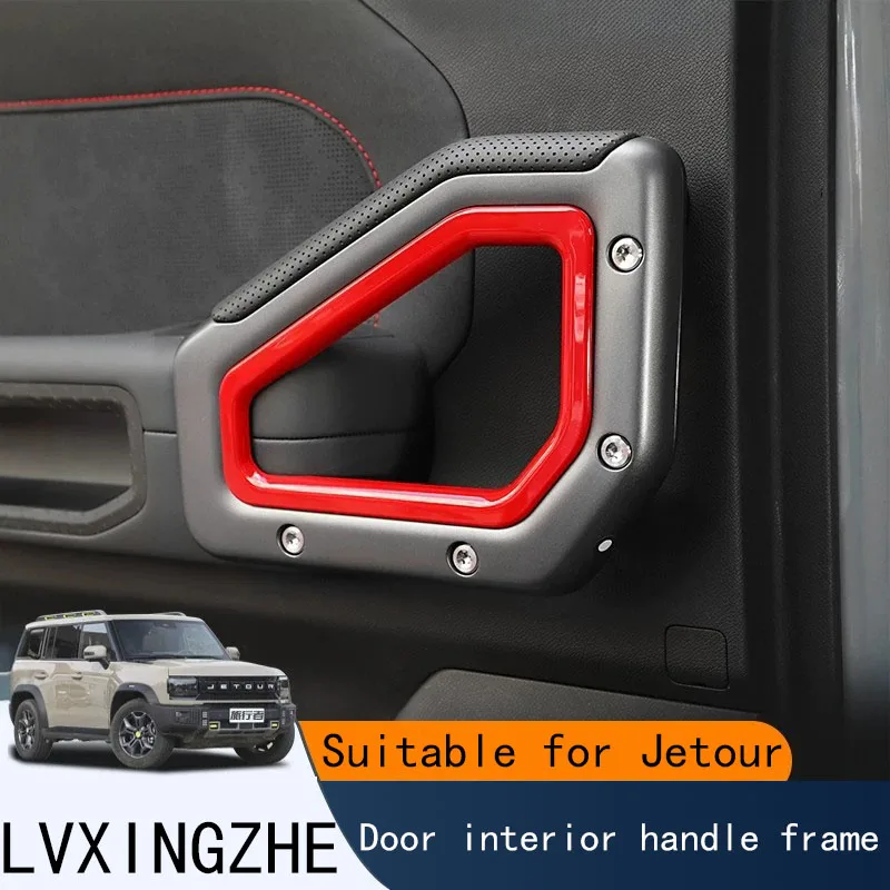 

Door Handle Decorative Frame Fit For Jetour T2 Modified Interior Handle Protective Patch Accessories