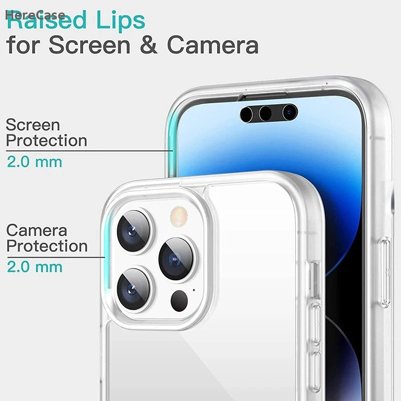 360 Full Cover Silicone Case For iPhone 16 15 14 Pro Max iPhone13 12 Mini 11 Pro iPhone X XR XS Max 8 7 6S Hybrid PC Hard Coque