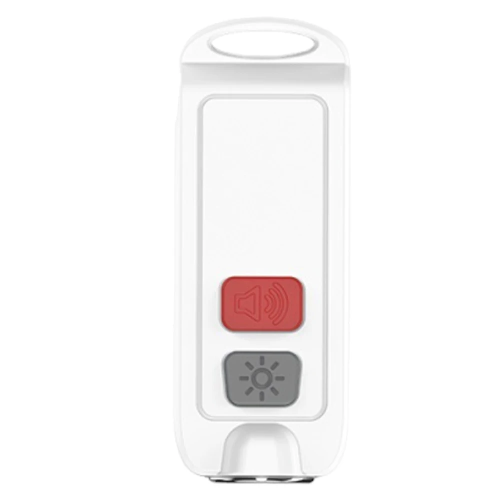 Personal Alarm with LED Lights Self Defense Alarm Waterproof Emergency Safety Alarm Rechargeable for Women Men Children Elderly
