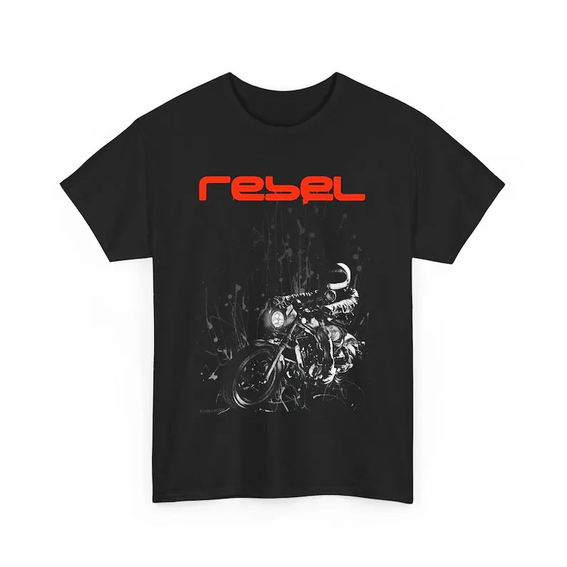 Rebel 500 300 T Shirt CMX Cruiser Bobber Motorcycle Tee Custom Bike Rider Graphic Top Urban Style Cotton T-shirt Unisex