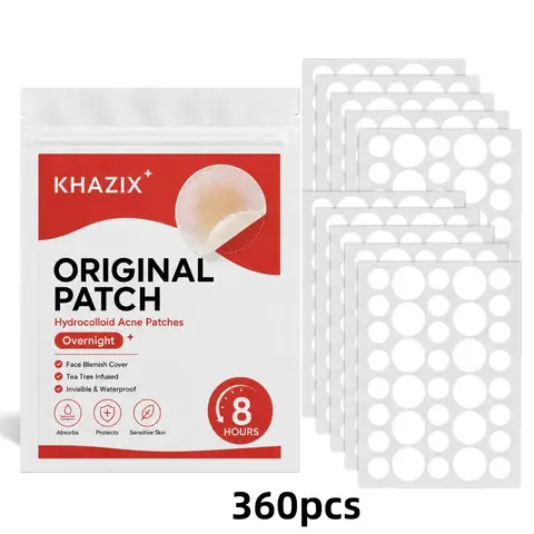 360/36pcs Count Invisible Hydrocolloid Pimple Patches, Clear Acne Spot Covers for Blemishes and Pimple Marks