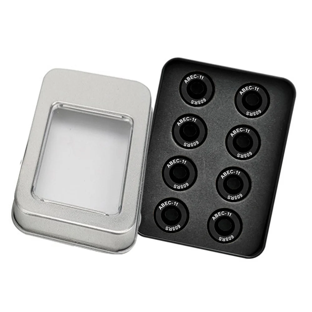 

Подшипники из углеродистой стали для самокатов и скейтбордов, черные хромированные подшипники для лонгбордов