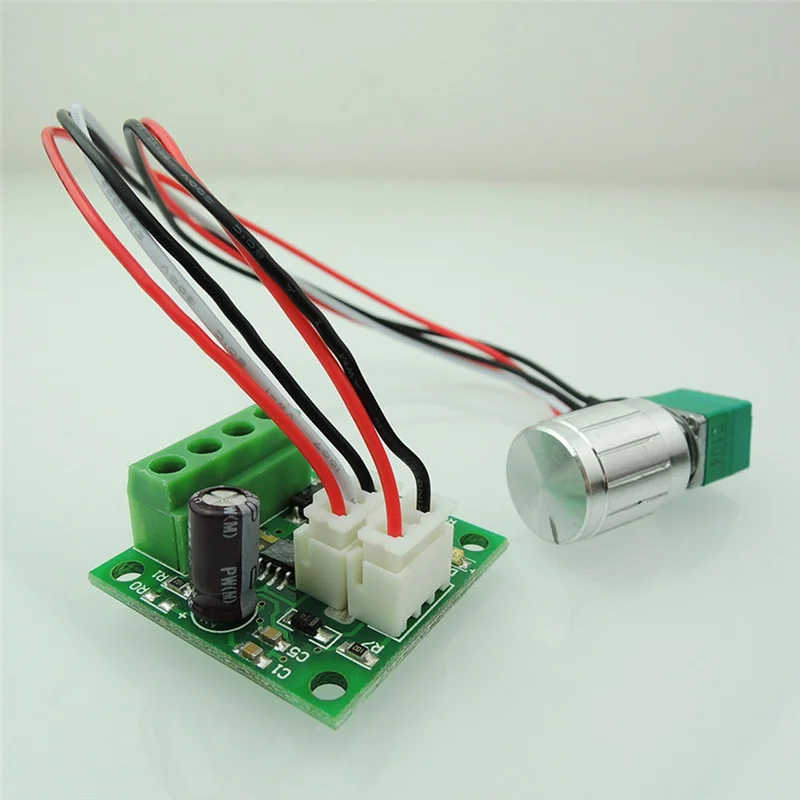 N82R 1.8-12V 2A 30W 1803BKW PWM Motor Speed Regulator, Adjustable Control Switch For Robotics & DIY Enthusiasts