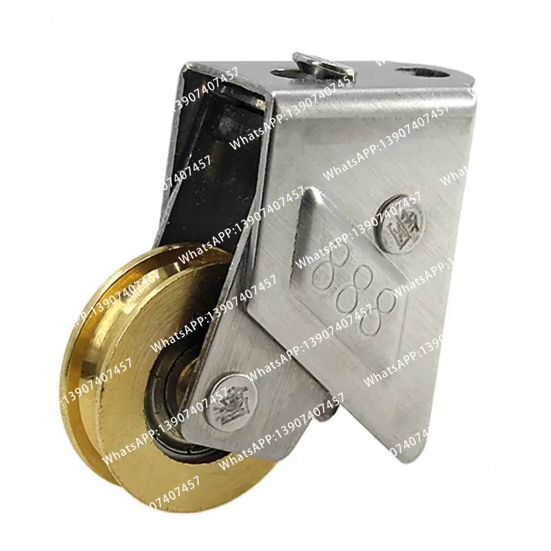 888 sliding door plastic steel window pulley aluminum alloy window brass wheel silent roller