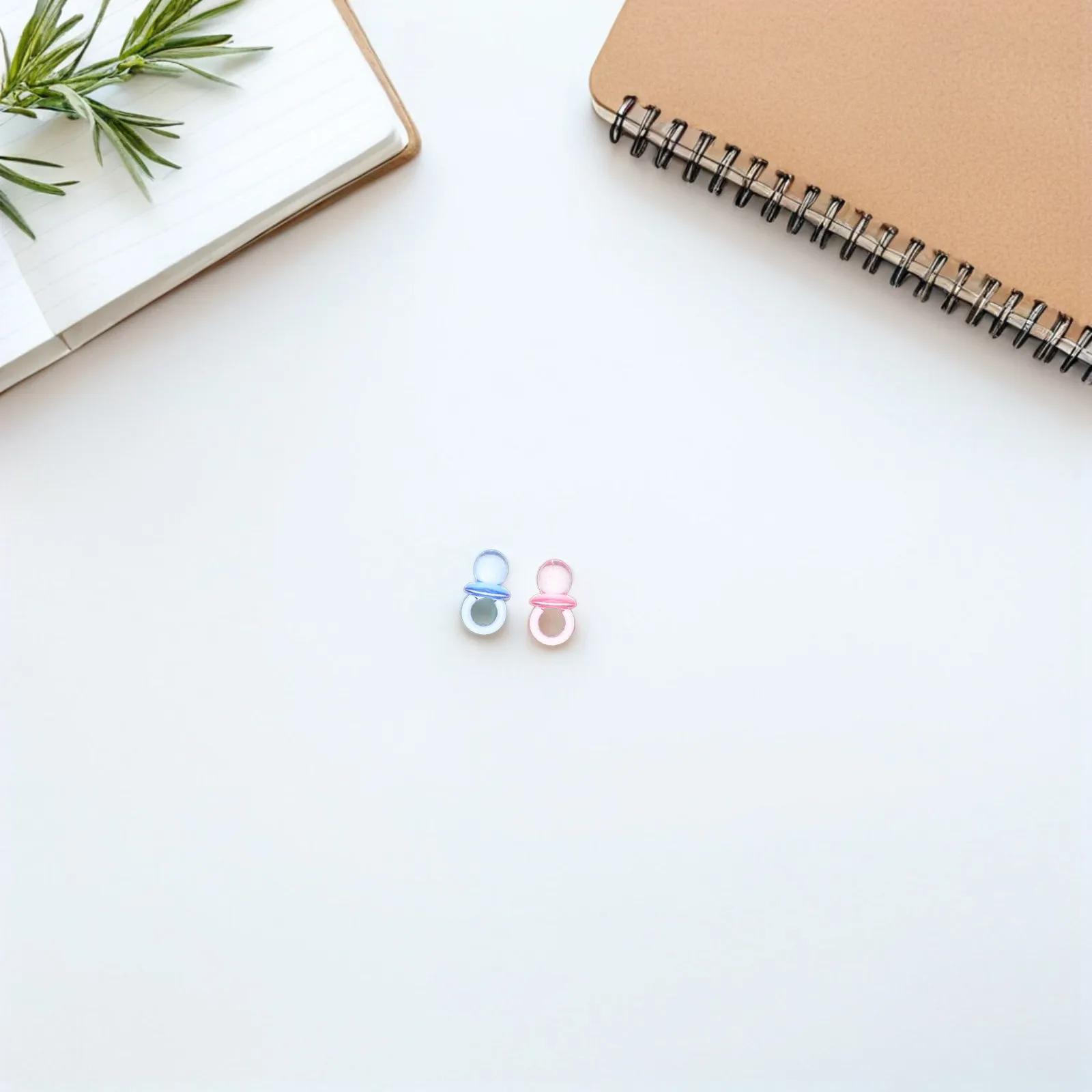 

100 шт. акриловых прозрачных пустышек высокой прозрачности, мини-прозрачные пустышки для декора, сувениры для вечеринки в честь рождения ребенка, украшения для новорожденных