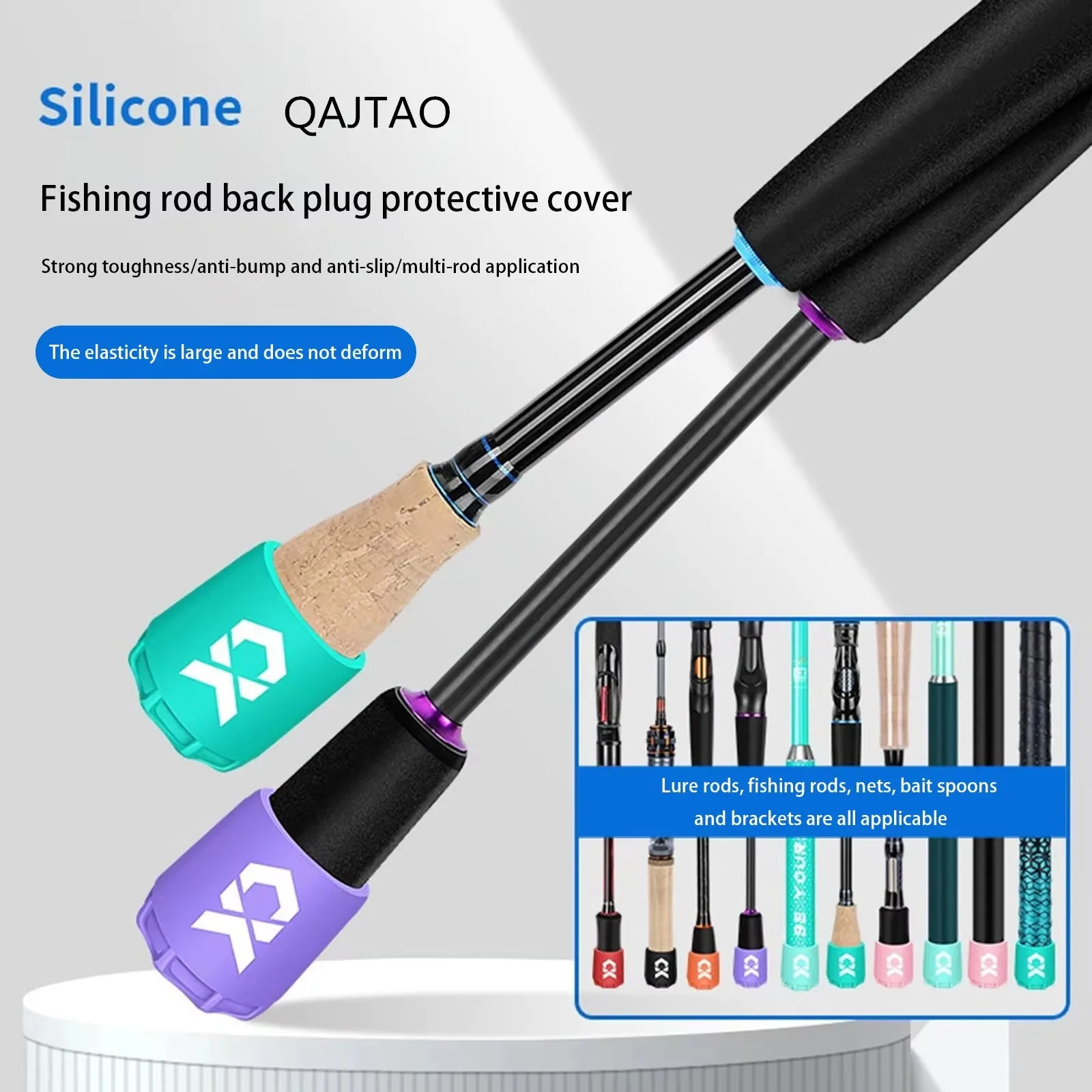 Silicone Fishing Rod End Cap P - Fishing Rod Case incelemesi ve fiyatı
