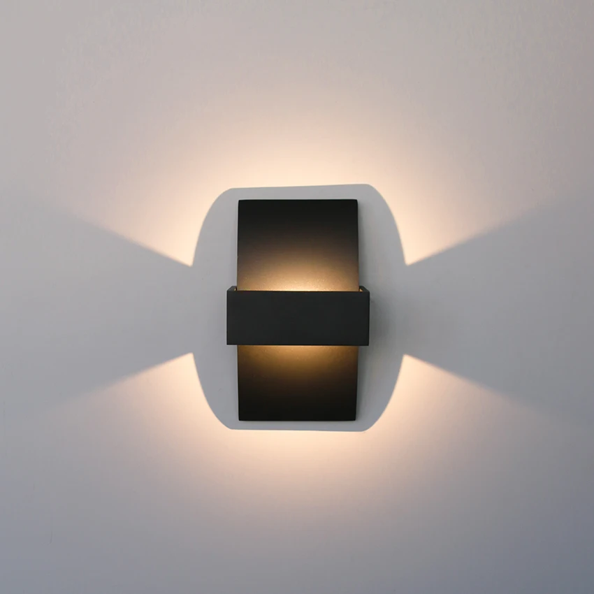 

Современный светодиодный настенный светильник из алюминия 12 Вт, светодиодный настенный светильник, украшенный в помещении бра