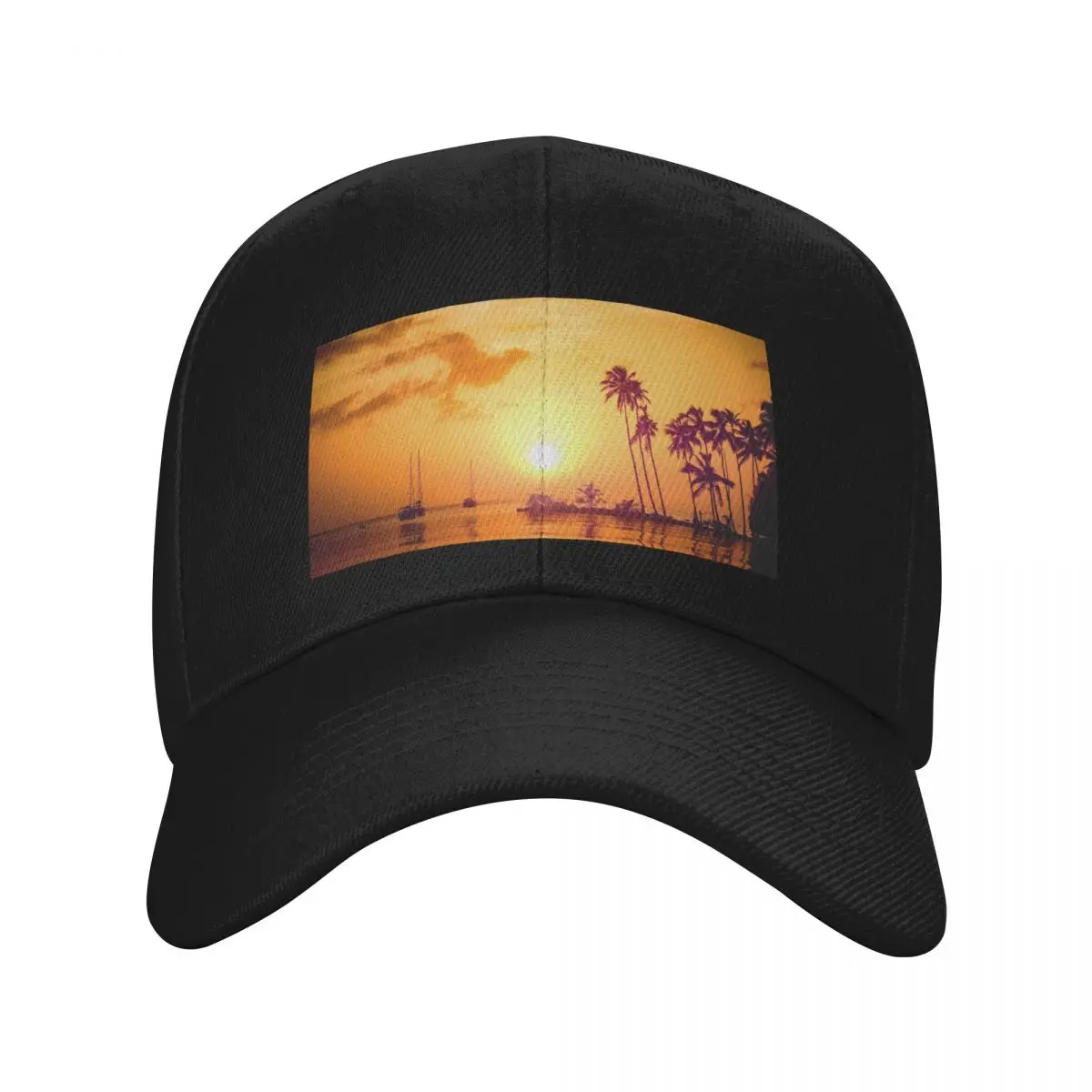 Tropical Sunsets Baseball Cap Streetwear custom Hat Beach Outing Caps Women Men's